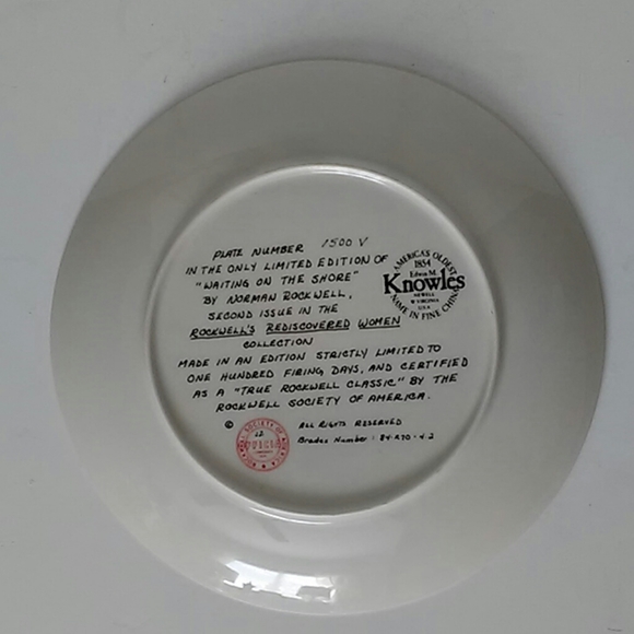 Norman Rockwell | Collector's Plate - Picture 4 of 6
